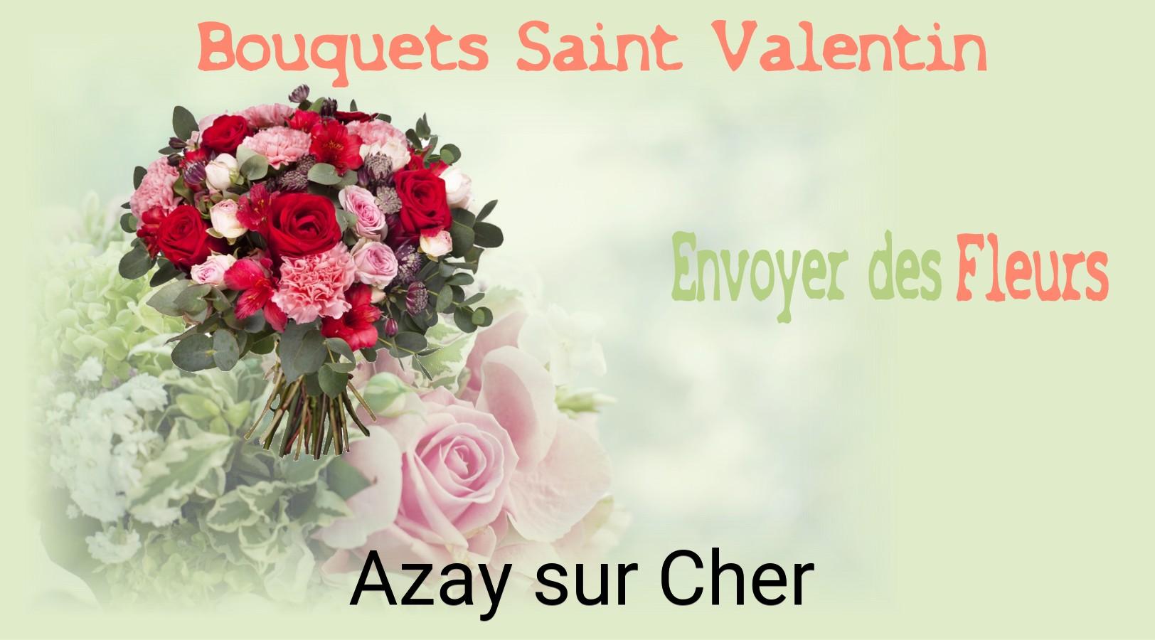 Roses de Saint-Valentin livrées à Azay-sur-Cher
